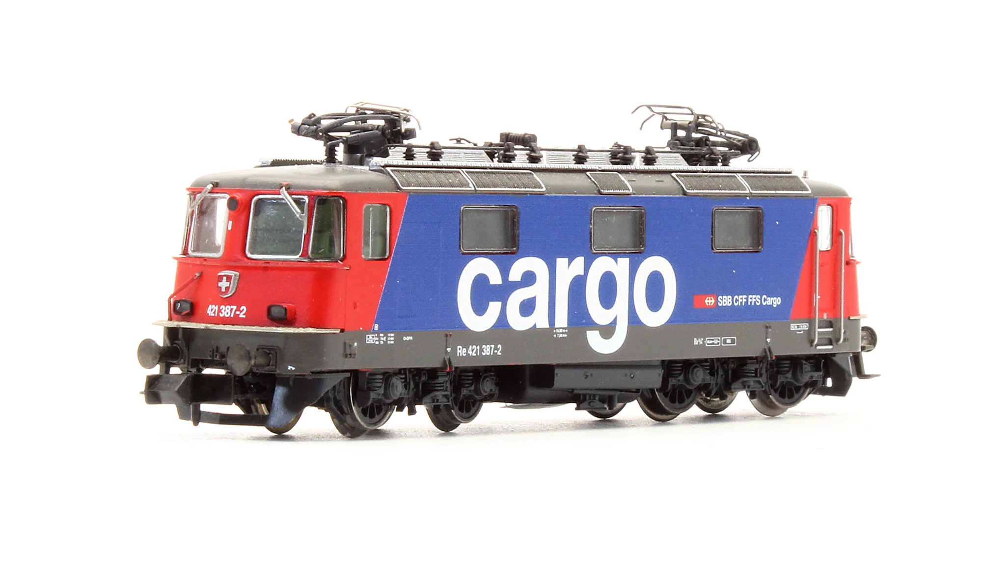 Pre-Owned SBB CFF FFS Cargo Re 421 387-2 Electric Locomotive - DCC Sound - Image 2
