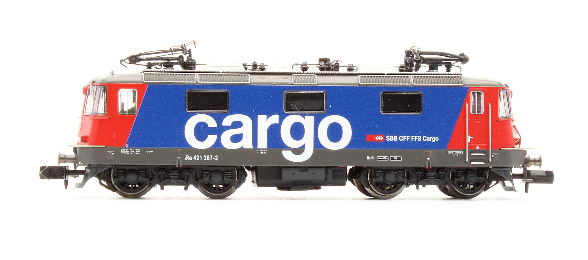 Pre-Owned SBB CFF FFS Cargo Re 421 387-2 Electric Locomotive - DCC Sound - Image 4