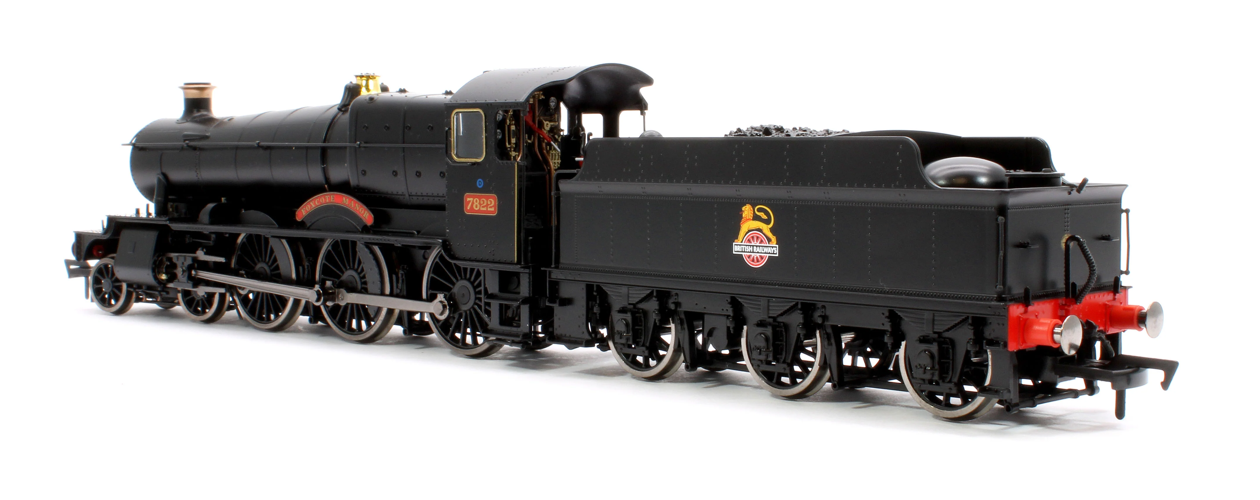 4S-001-012 Foxcote Manor BR Black Early Crest 78xx Manor Class 4-6-0 Steam Locomotive No.7822 - Image 2