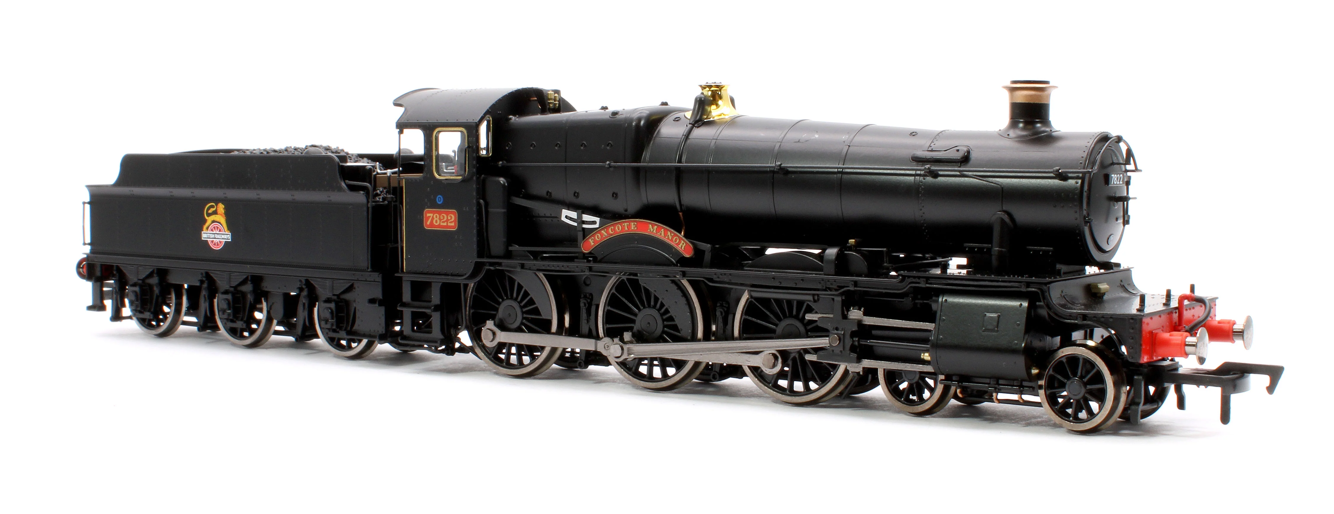 4S-001-012D Foxcote Manor BR Black Early Crest 78xx Manor Class 4-6-0 Steam Locomotive No.7822 - DCC Fitted - Image 4