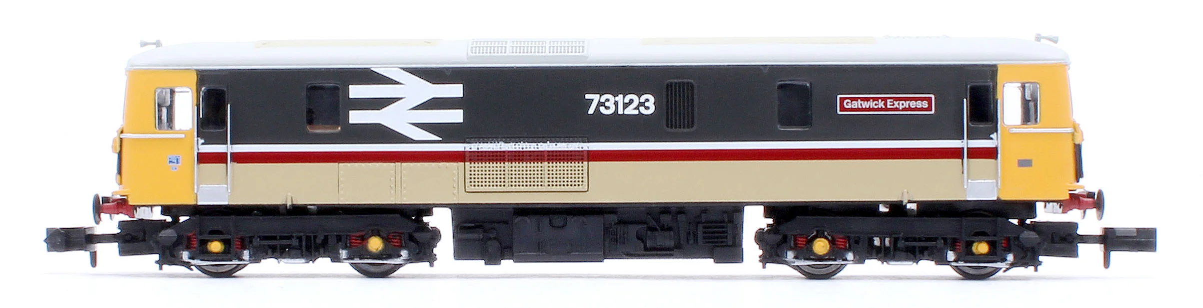 GM2210210D Class 73 123 'Gatwick Express' BR IC Executive Large No's Electro Diesel Locomotive - DCC Fitted - Image 5