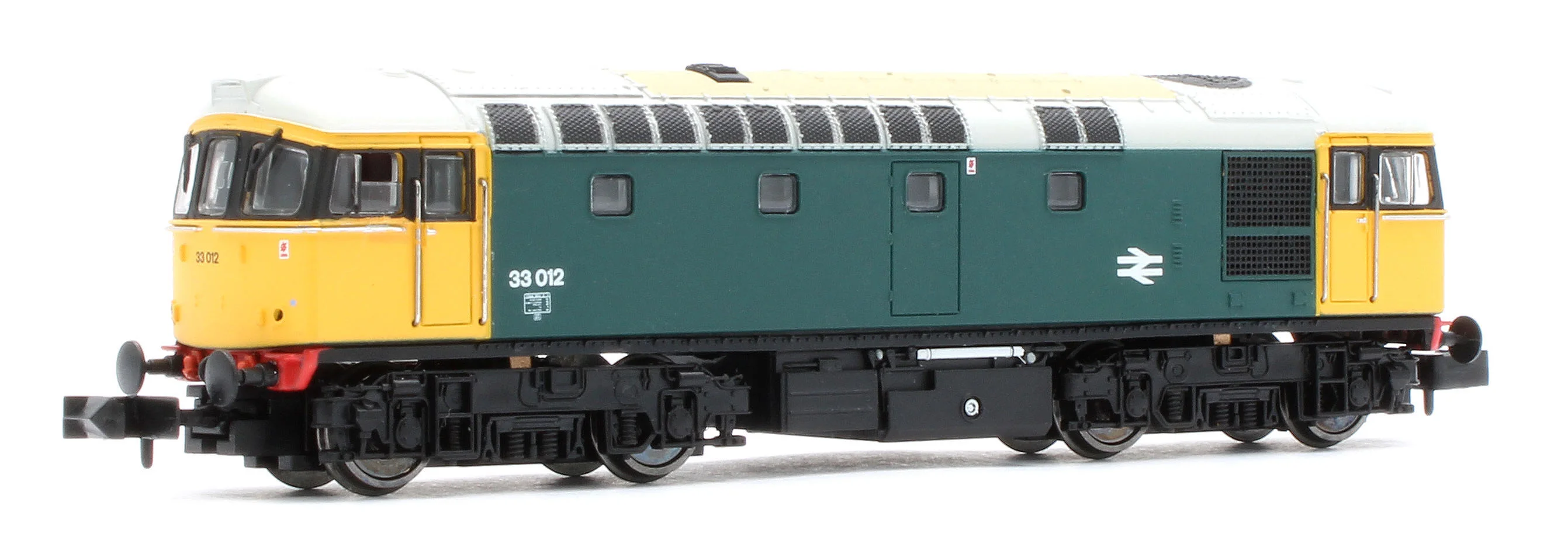GM2210604D Class 33 012 BR Blue w/Yellow & Black Cabs Diesel Locomotive - DCC Fitted - Image 4