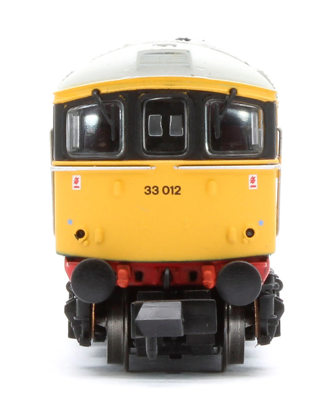 GM2210604D Class 33 012 BR Blue w/Yellow & Black Cabs Diesel Locomotive - DCC Fitted - Image 8