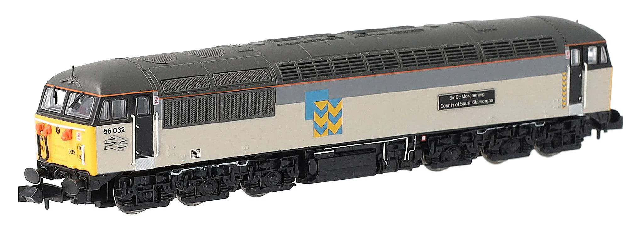 GM2210701D Class 56 032 County of South Glamorgan Railfreight Metals Diesel Locomotive - DCC Fitted