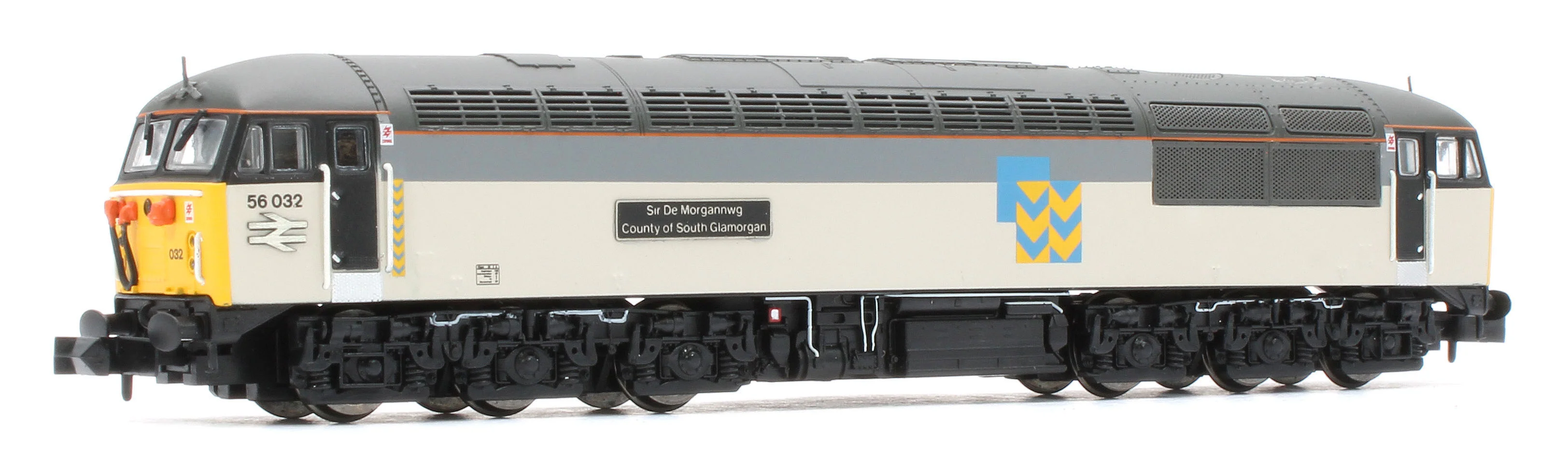 GM2210701D Class 56 032 County of South Glamorgan Railfreight Metals Diesel Locomotive - DCC Fitted - Image 4