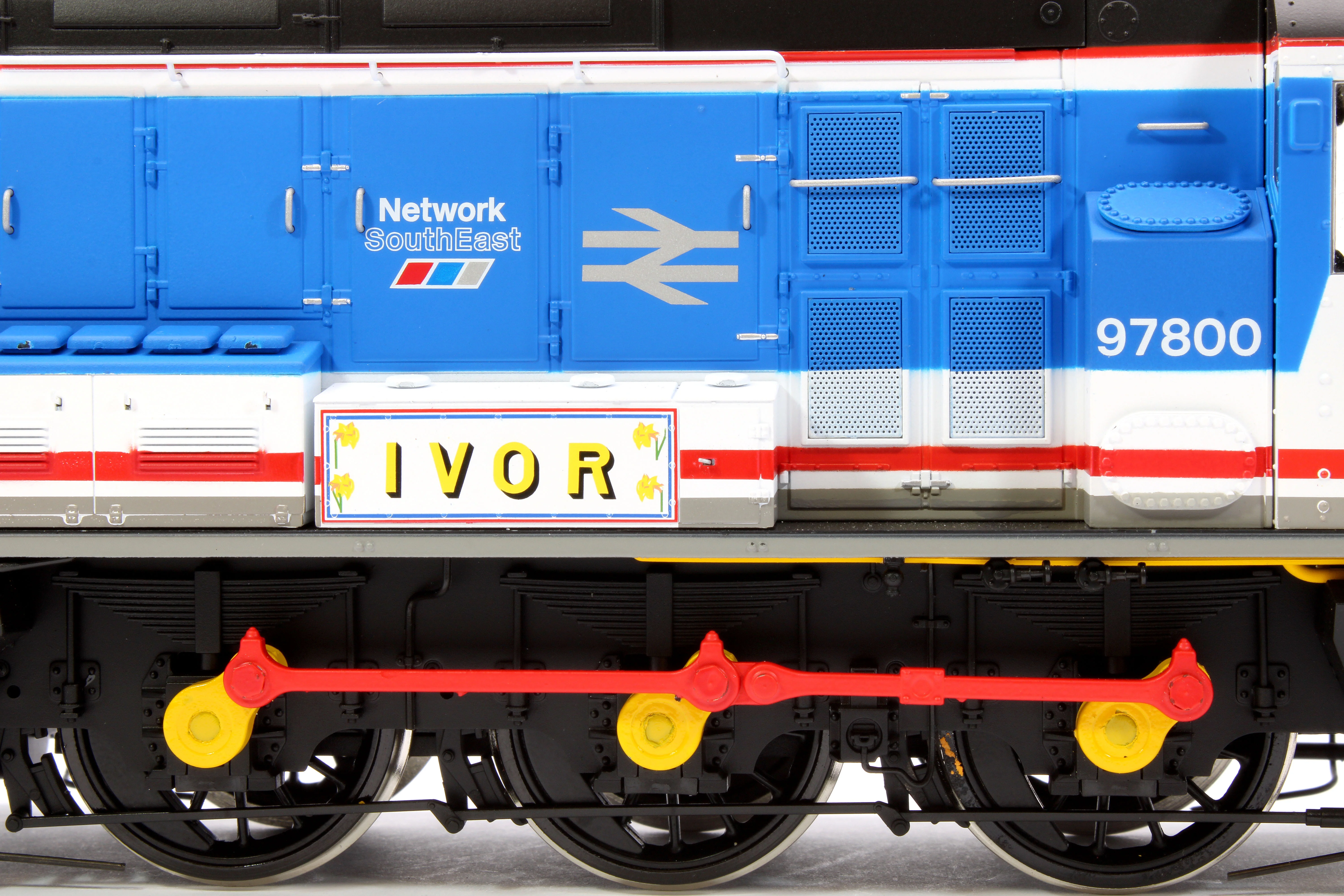 Class 97 800 Ivor Network SouthEast Diesel Shunter Locomotive - Image 9