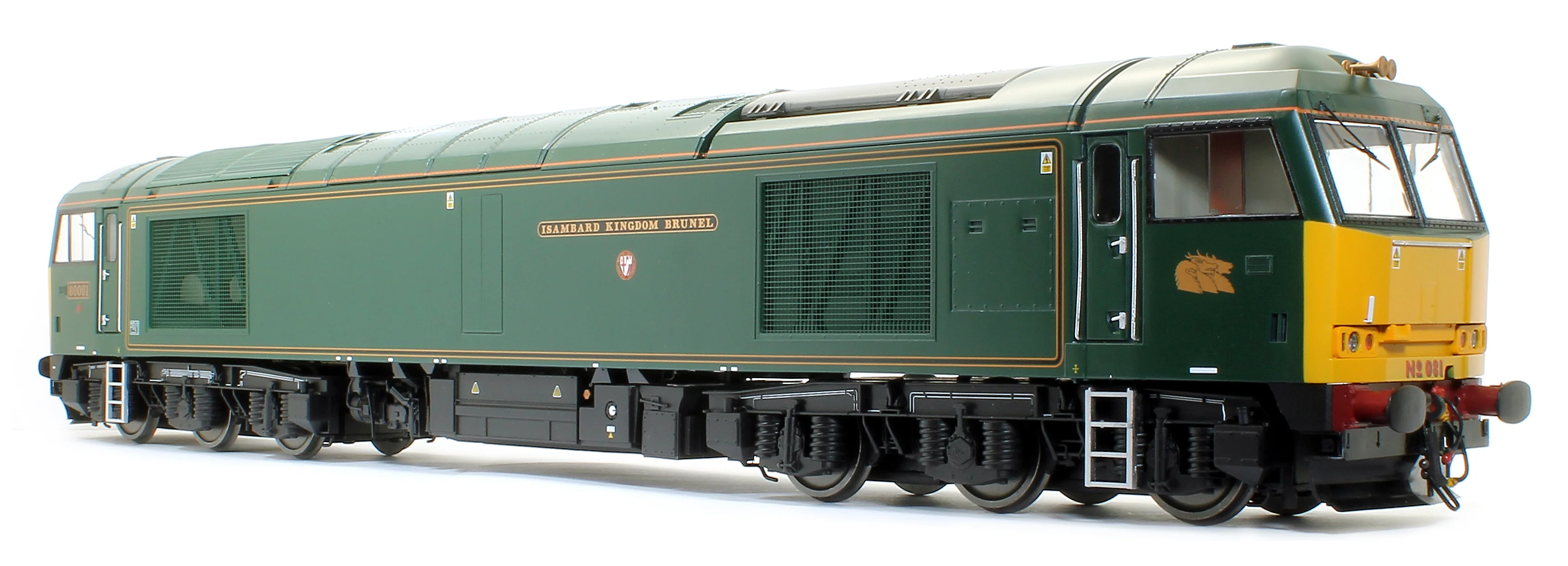Class 60 081 'Isambard Kingdom Brunel' GWR Brunswick Green Diesel Locomotive - Image 3