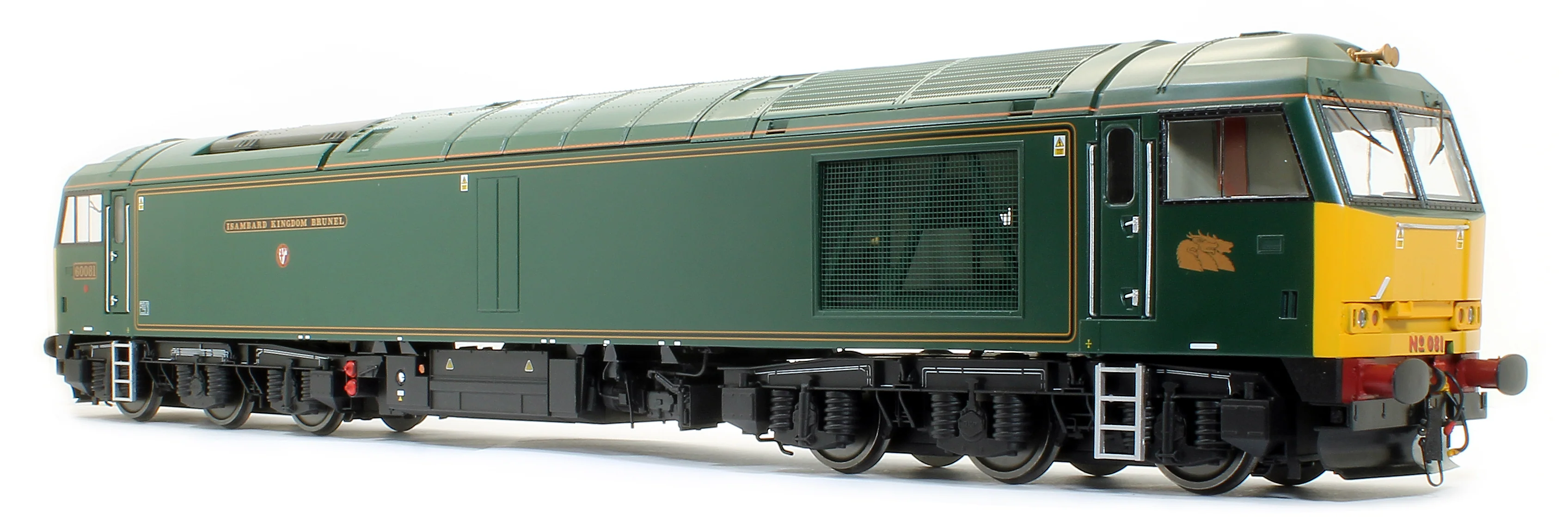 Class 60 081 'Isambard Kingdom Brunel' GWR Brunswick Green Diesel Locomotive - Image 6
