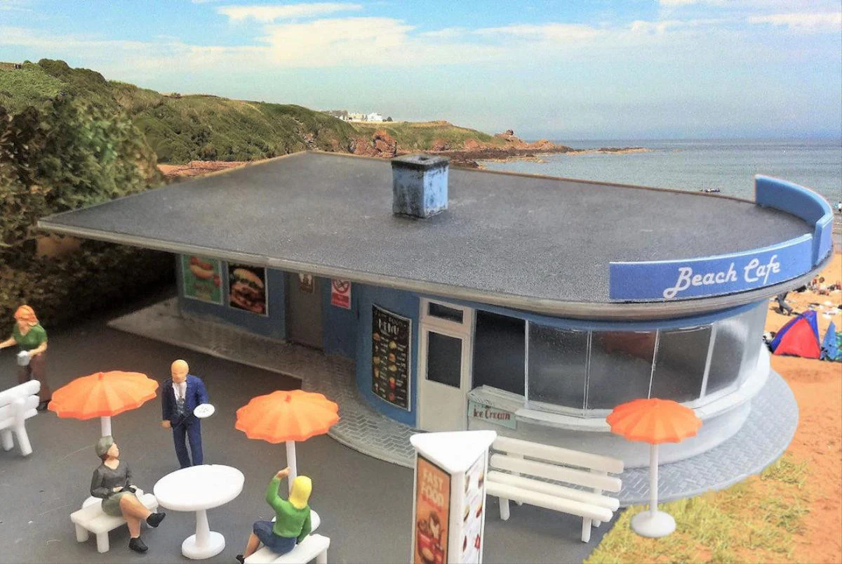 GM484L Fordhampton Seafront Cafe Kit with LED Lighting - Image 2