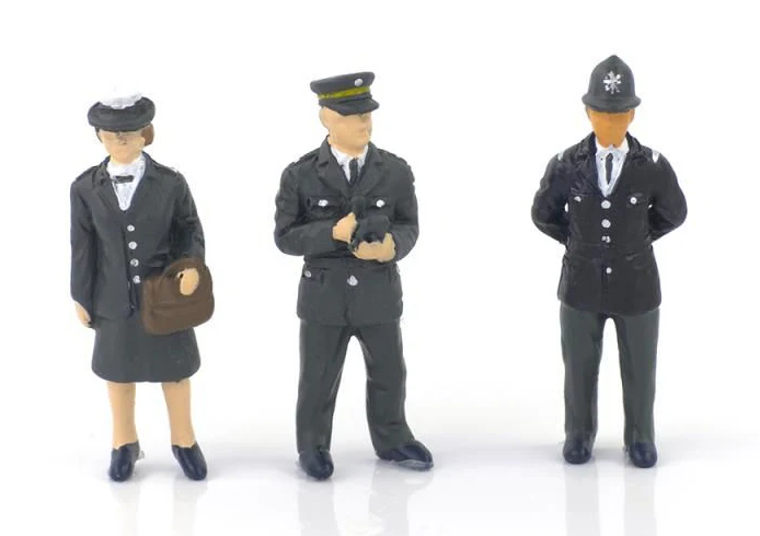 Law Enforcement - Police (3) Figure Set