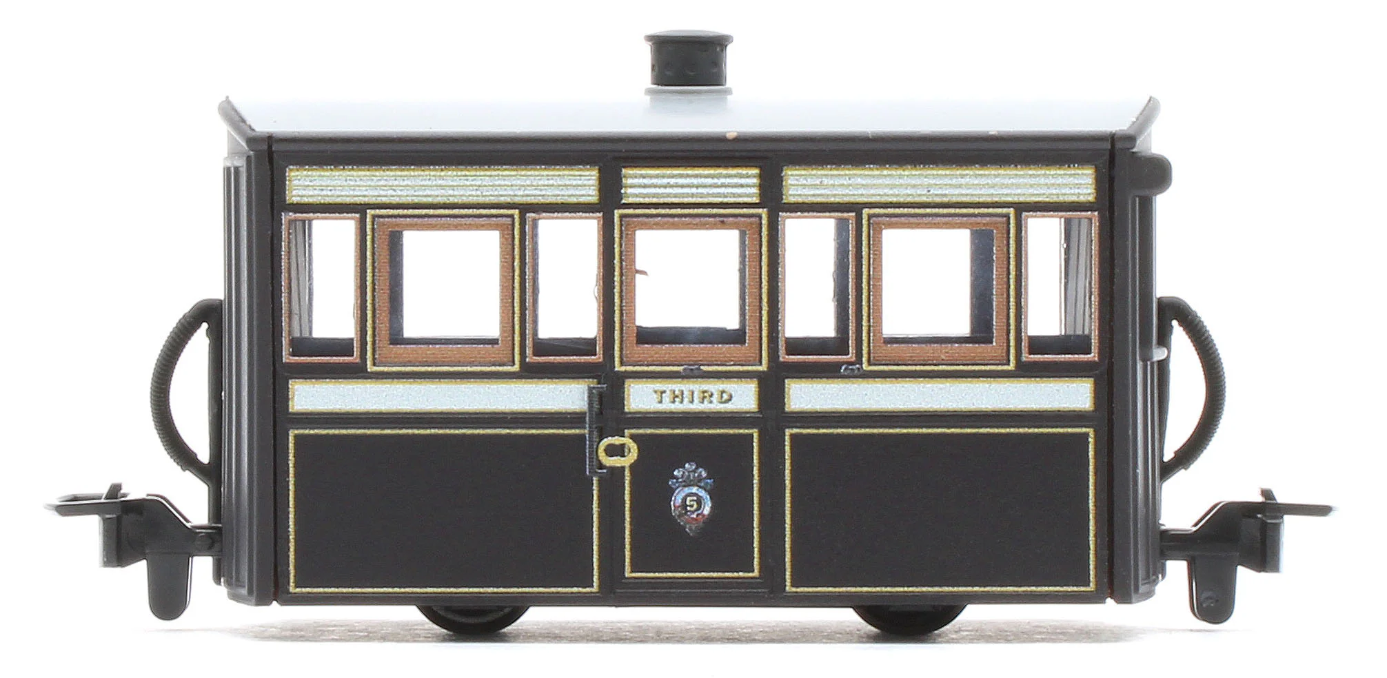 GR559 Ffestiniog Railway Bug Box Coach 3rd Class Victorian Livery No. 5 - Image 2