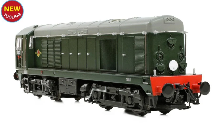 371-030A Class 20/0 Disc Headcode & Tablet Catcher D8032 BR Green (Late Crest) Diesel Locomotive - Image 3