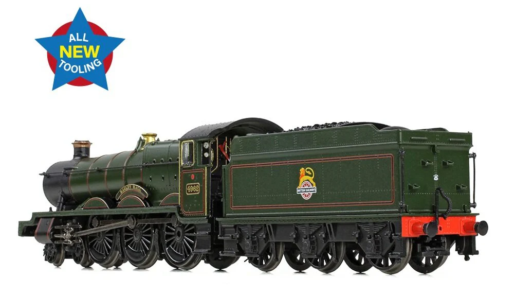GWR 49XX 'Hall' 4962 'Ragley Hall' BR Lined Green (Early Emblem) Steam Locomotive - Image 5