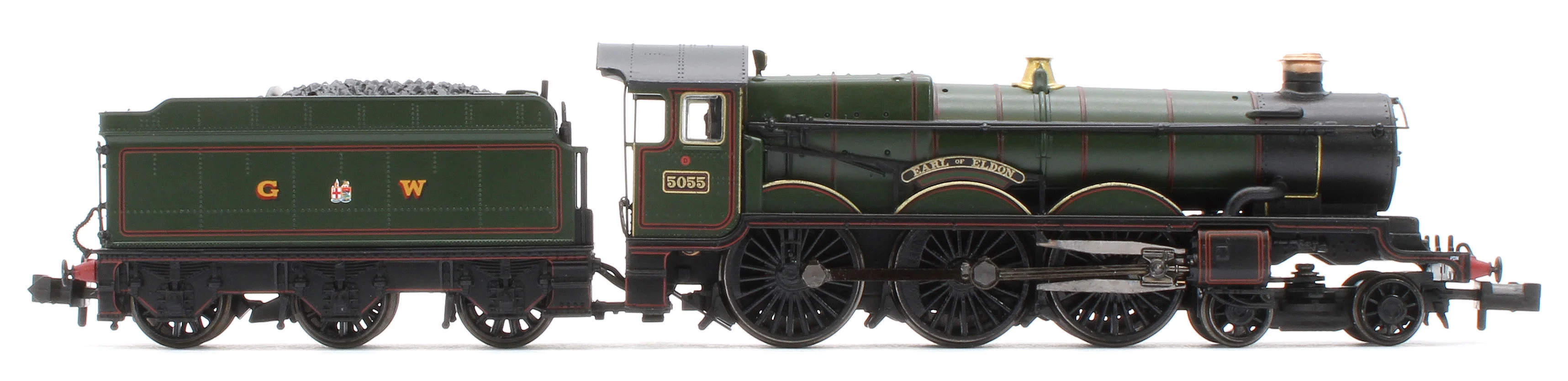 GWR 4073 'Castle' 5055 'Earl of Eldon' GWR Lined Green (GW Crest) Steam Locomotive - Image 5