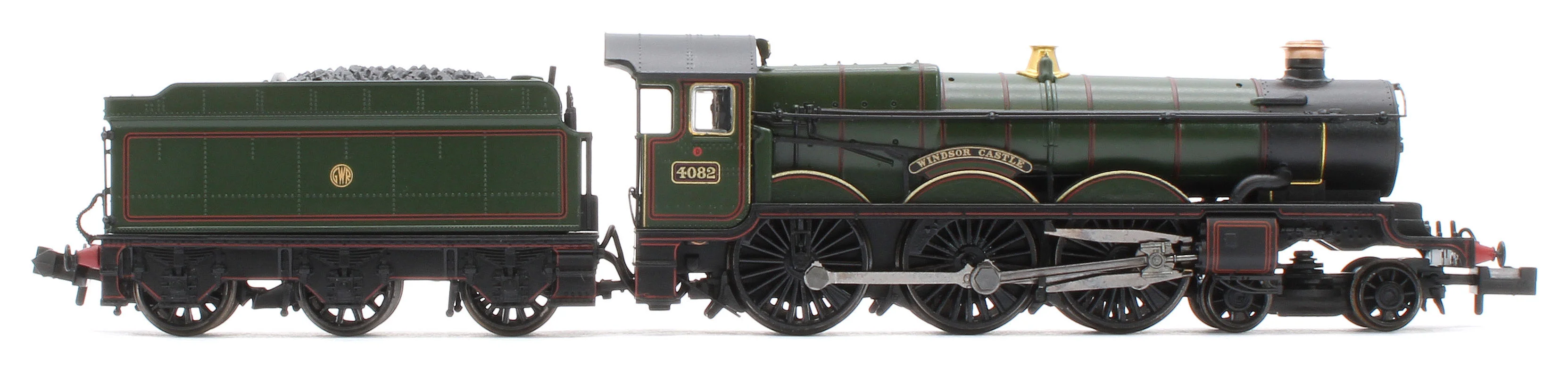 GWR 4073 'Castle' 4082 'Windsor Castle' GWR Lined Green (Shirtbutton) Steam Locomotive - DCC Sound - Image 5