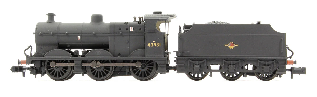 Pre-Owned 372-065 MR 3835 4F with Fowler Tender 43931 BR Black (Late Crest) Weathered - Image 5