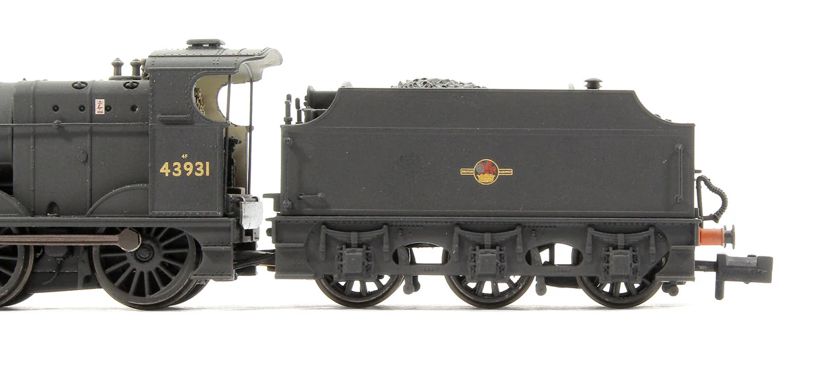 Pre-Owned 372-065 MR 3835 4F with Fowler Tender 43931 BR Black (Late Crest) Weathered - Image 7