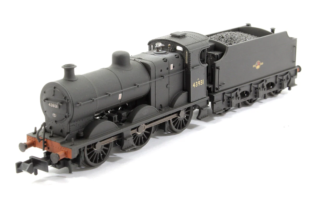 Pre-Owned 372-065 MR 3835 4F with Fowler Tender 43931 BR Black (Late Crest) Weathered - Image 8