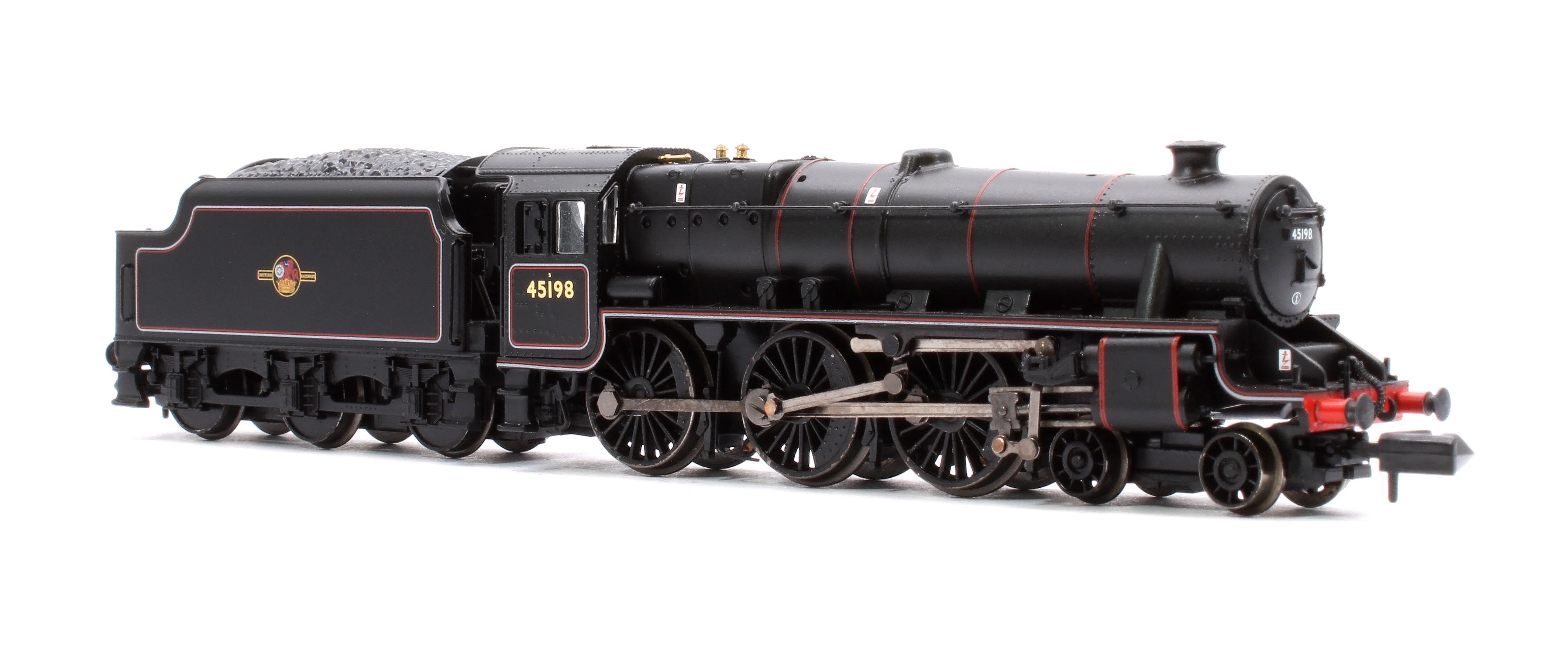 Pre-Owned 372-137B LMS 5MT 'Black 5' with Welded Tender 45198 BR Lined Black (Late Crest) - Image 4