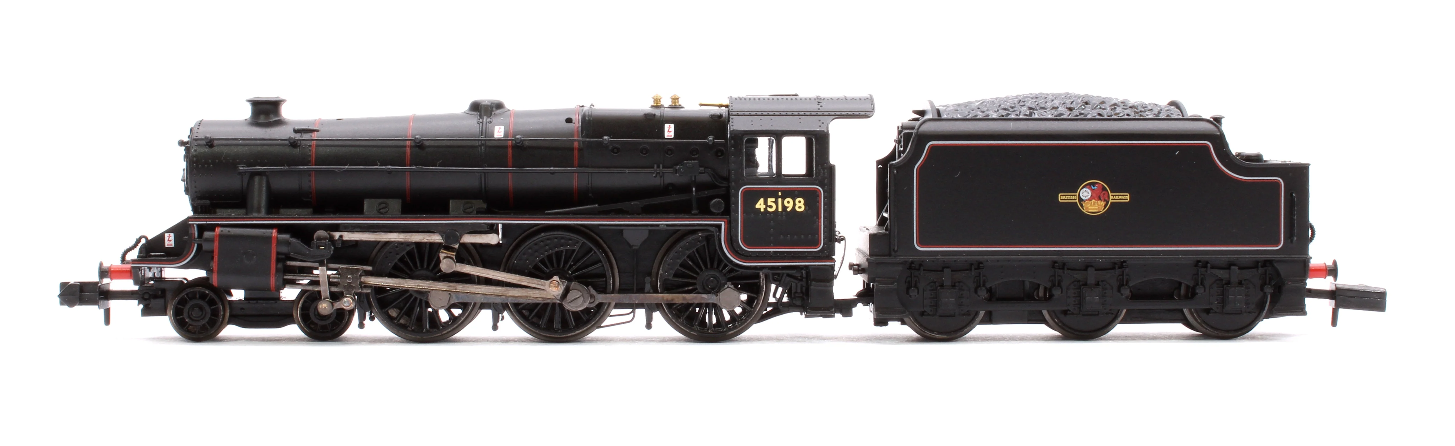 Pre-Owned 372-137B LMS 5MT 'Black 5' with Welded Tender 45198 BR Lined Black (Late Crest) - Image 5