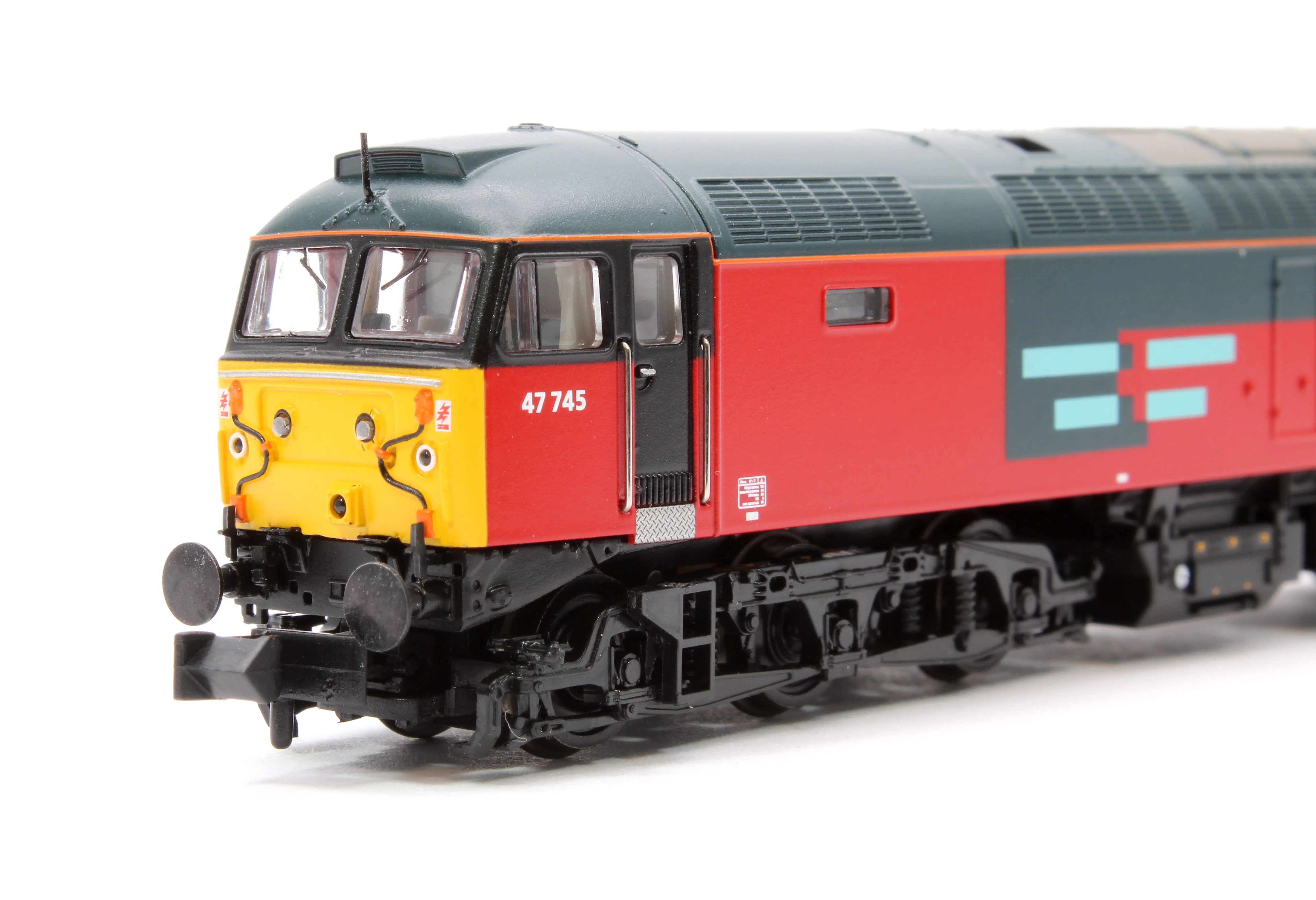 Class 47/7 47745 'Royal London Society For The Blind' Rail Express Systems Diesel Locomotive - Image 6