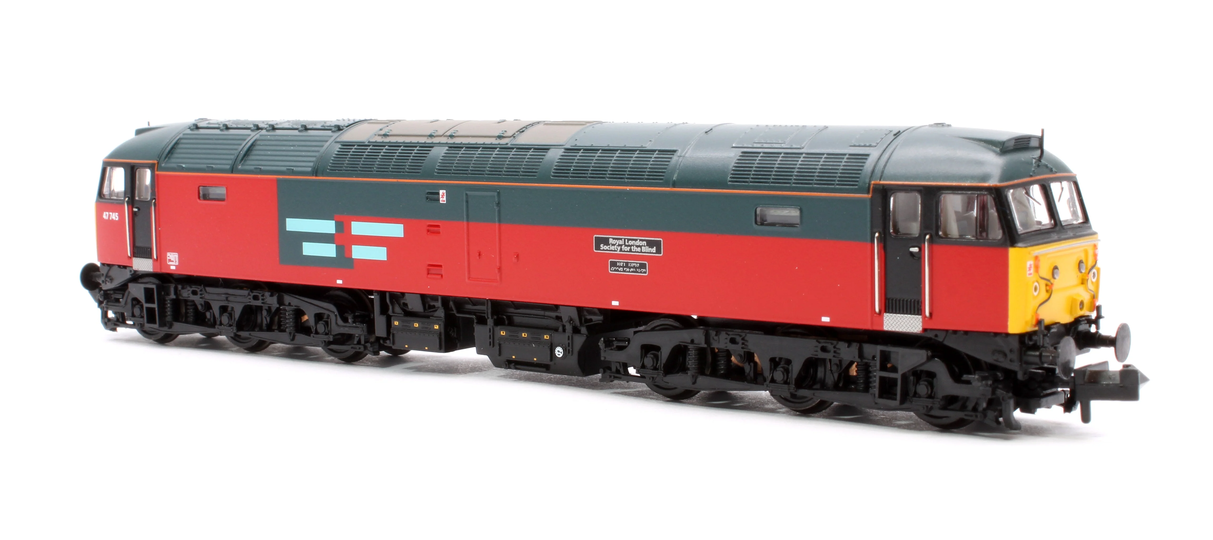 Pre-Owned 372-262 Class 47/7 47745 'Royal London Society For The Blind' Rail Express Systems Diesel Locomotive - Image 2