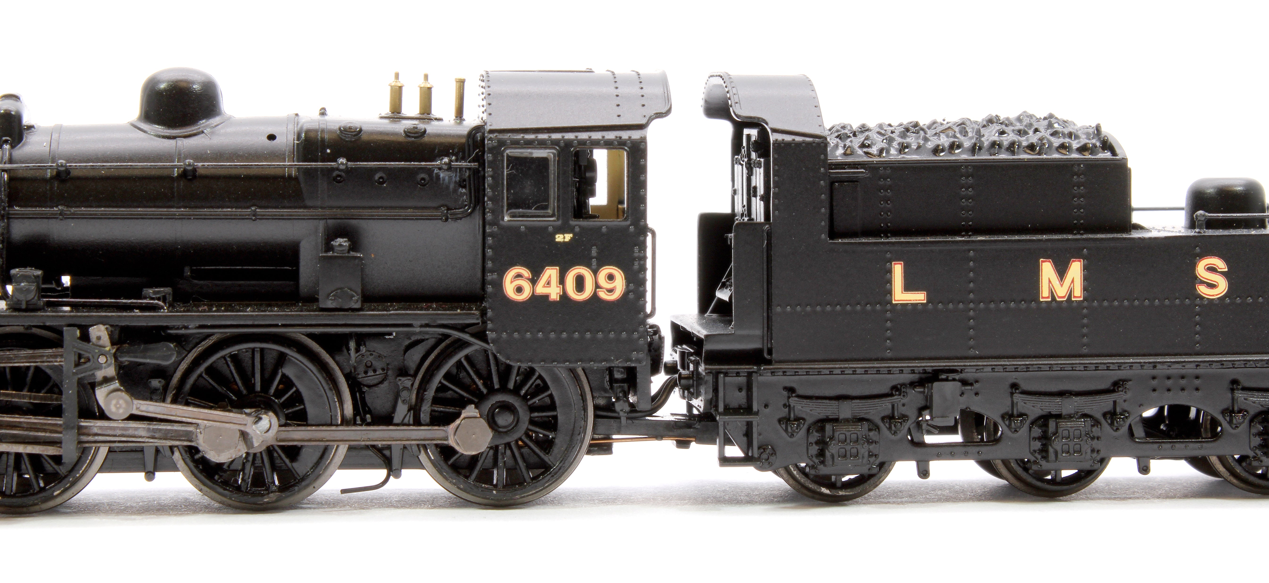 LMS Ivatt 2MT 6409 LMS Black Steam Locomotive - Image 7