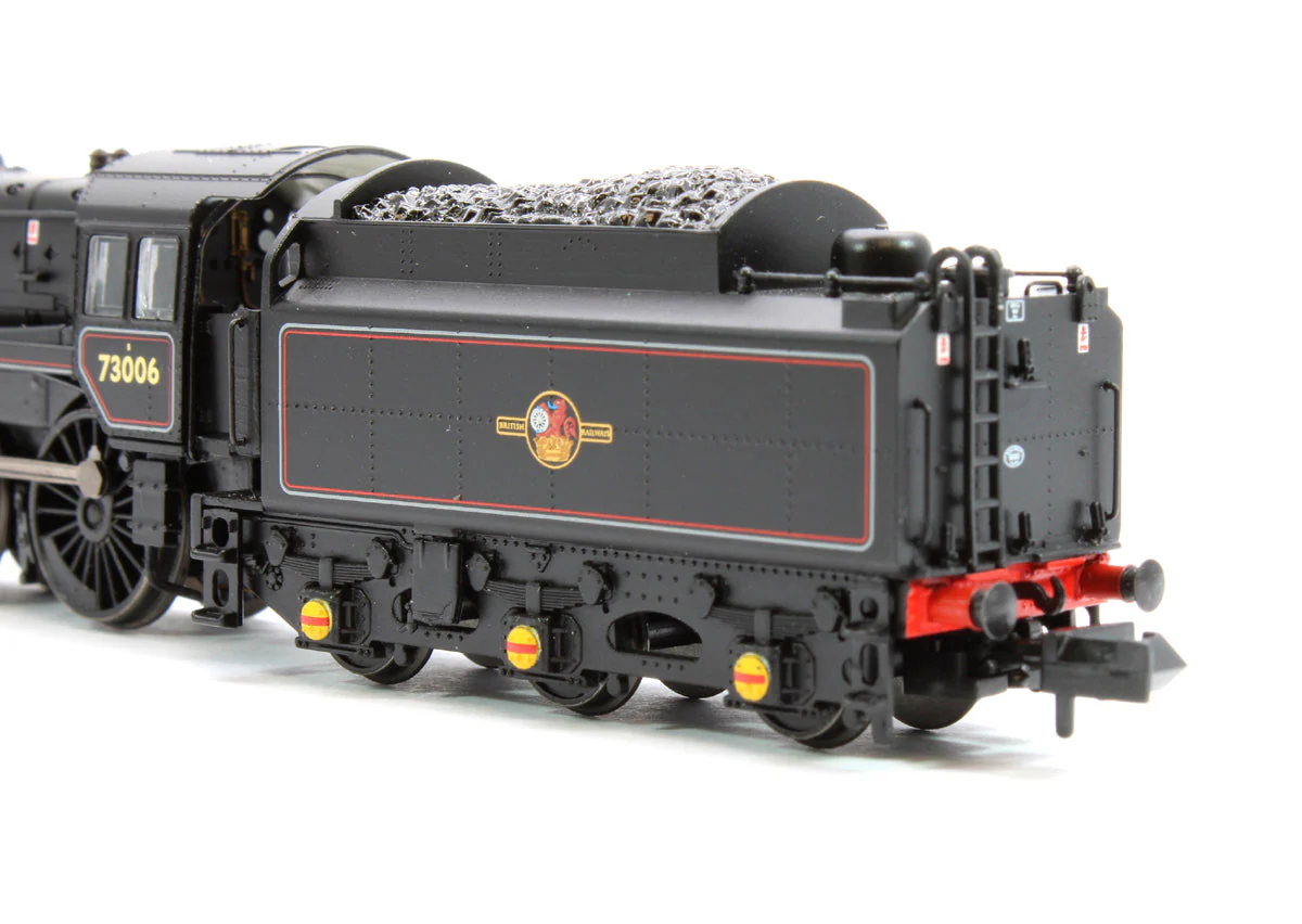 Pre-Owned 372-729ASF BR Standard 5MT with BR1 Tender 73006 BR Lined Black (Late Crest) DCC Sound - Image 9