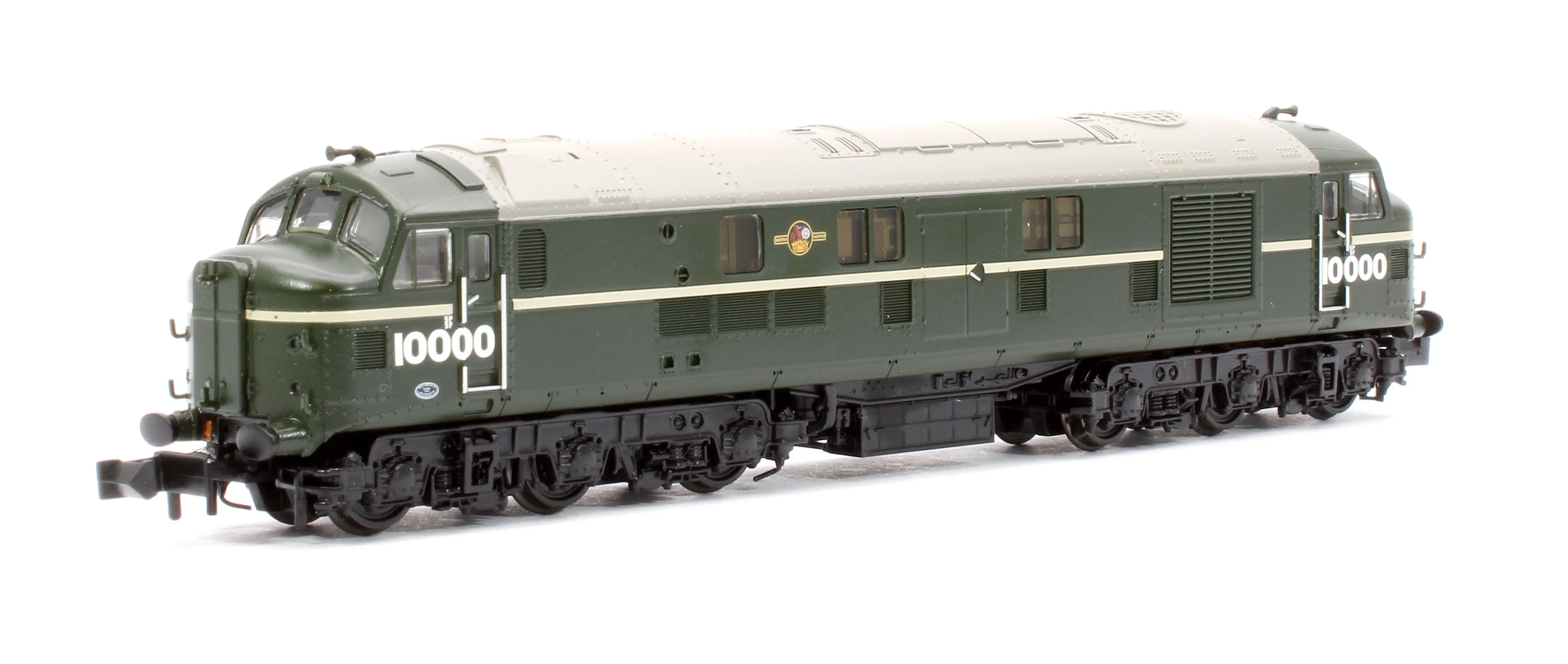 372-914 LMS 10000 BR Green (Late Crest) Diesel Locomotive - Image 3