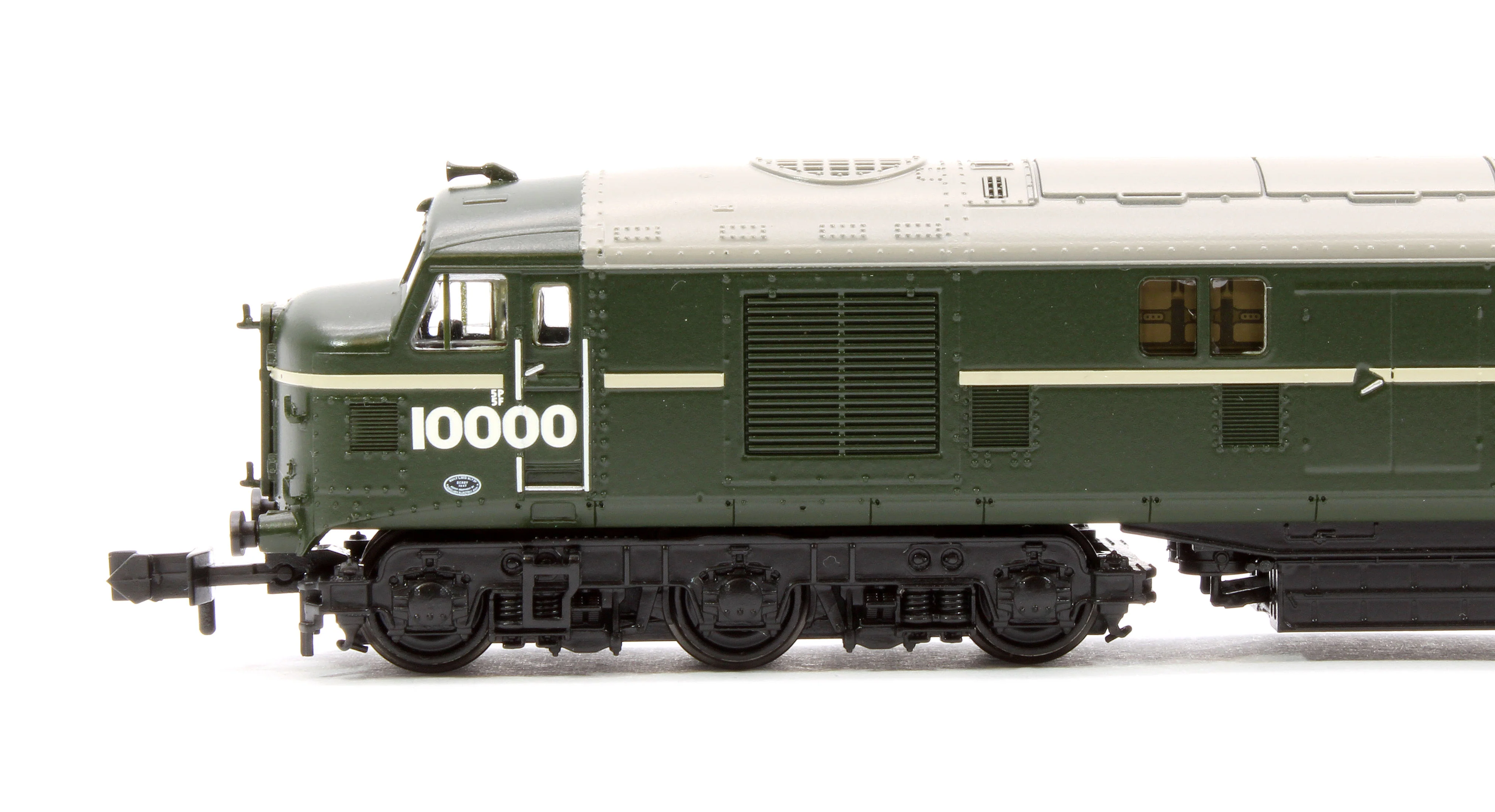 372-914 LMS 10000 BR Green (Late Crest) Diesel Locomotive - Image 9