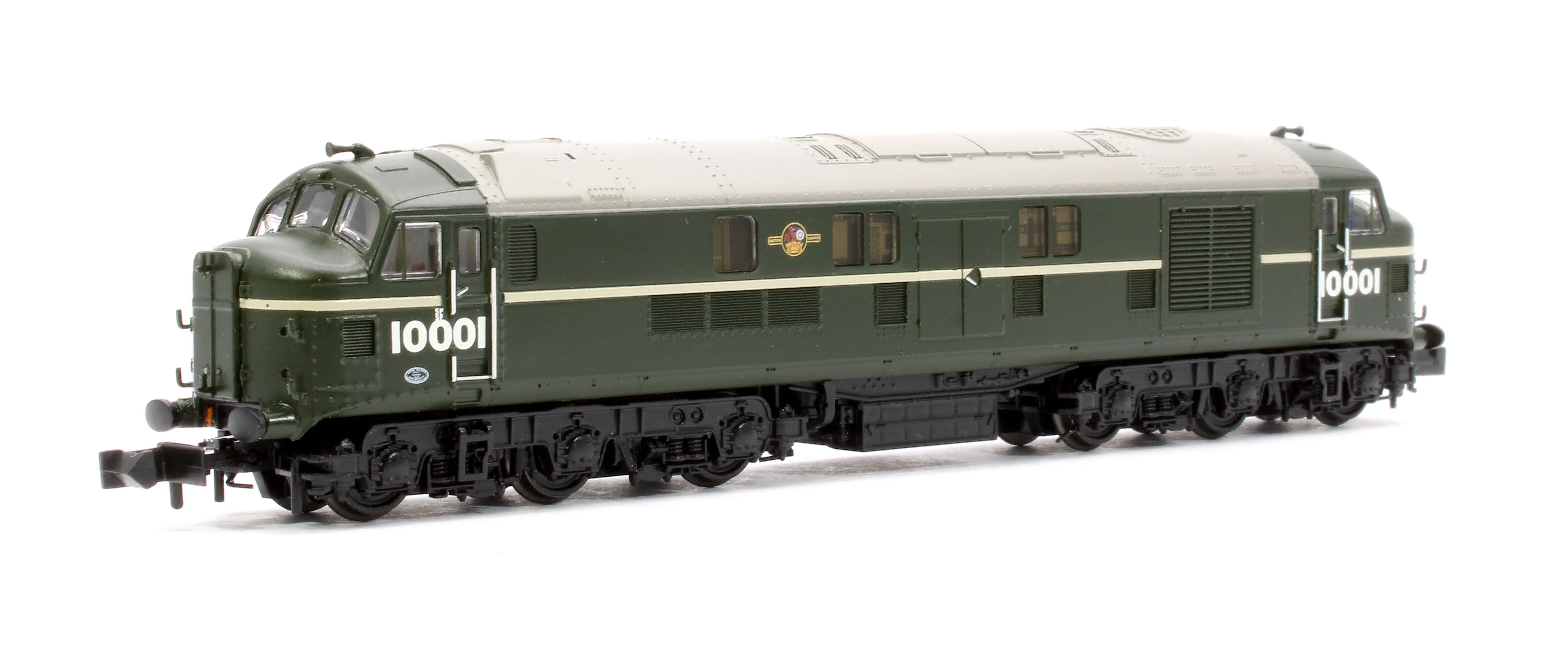 372-915 LMS 10001 BR Green (Late Crest) Diesel Locomotive - Image 3