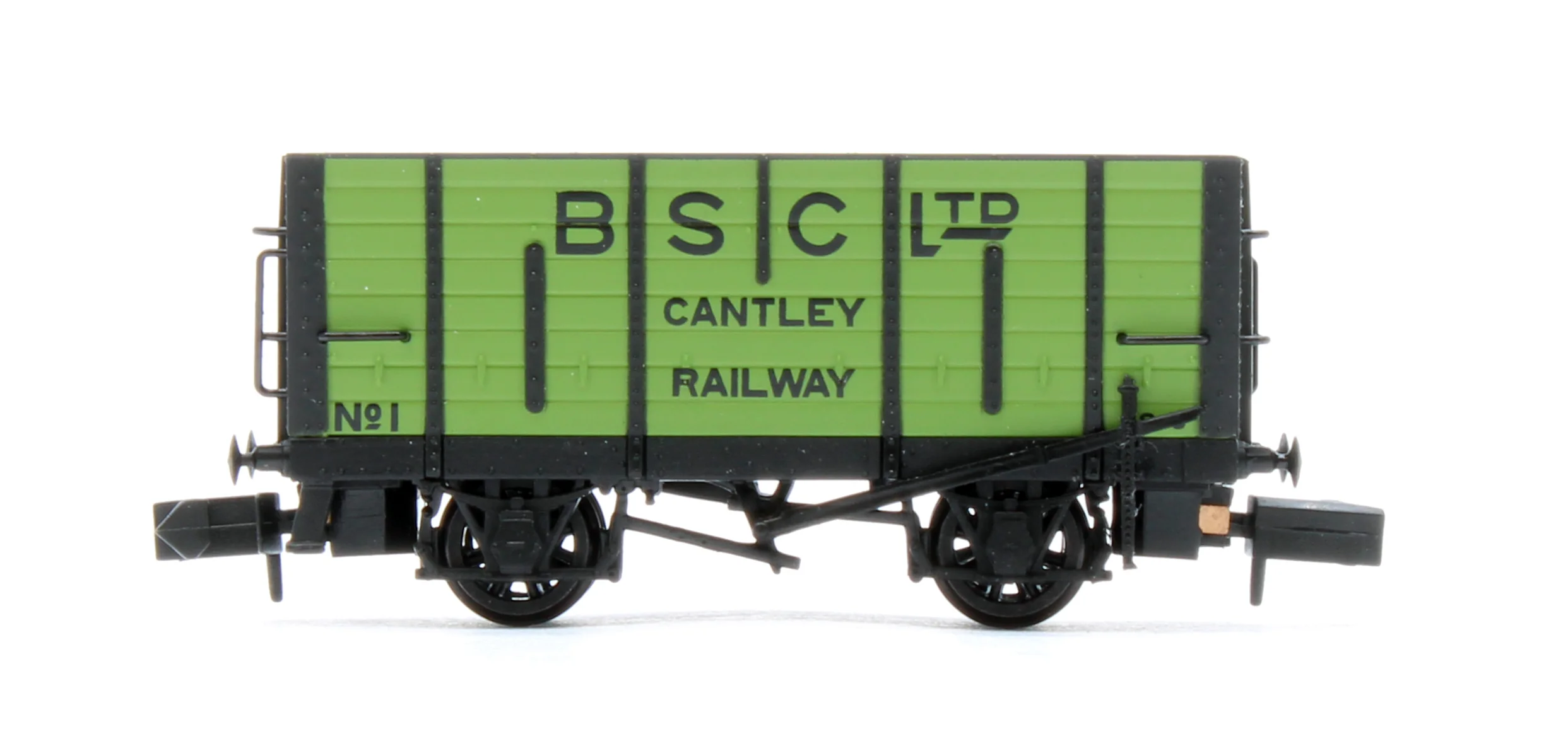 LNER D12 Coal Hopper 'BSC Ltd' Green No.1 - Image 3