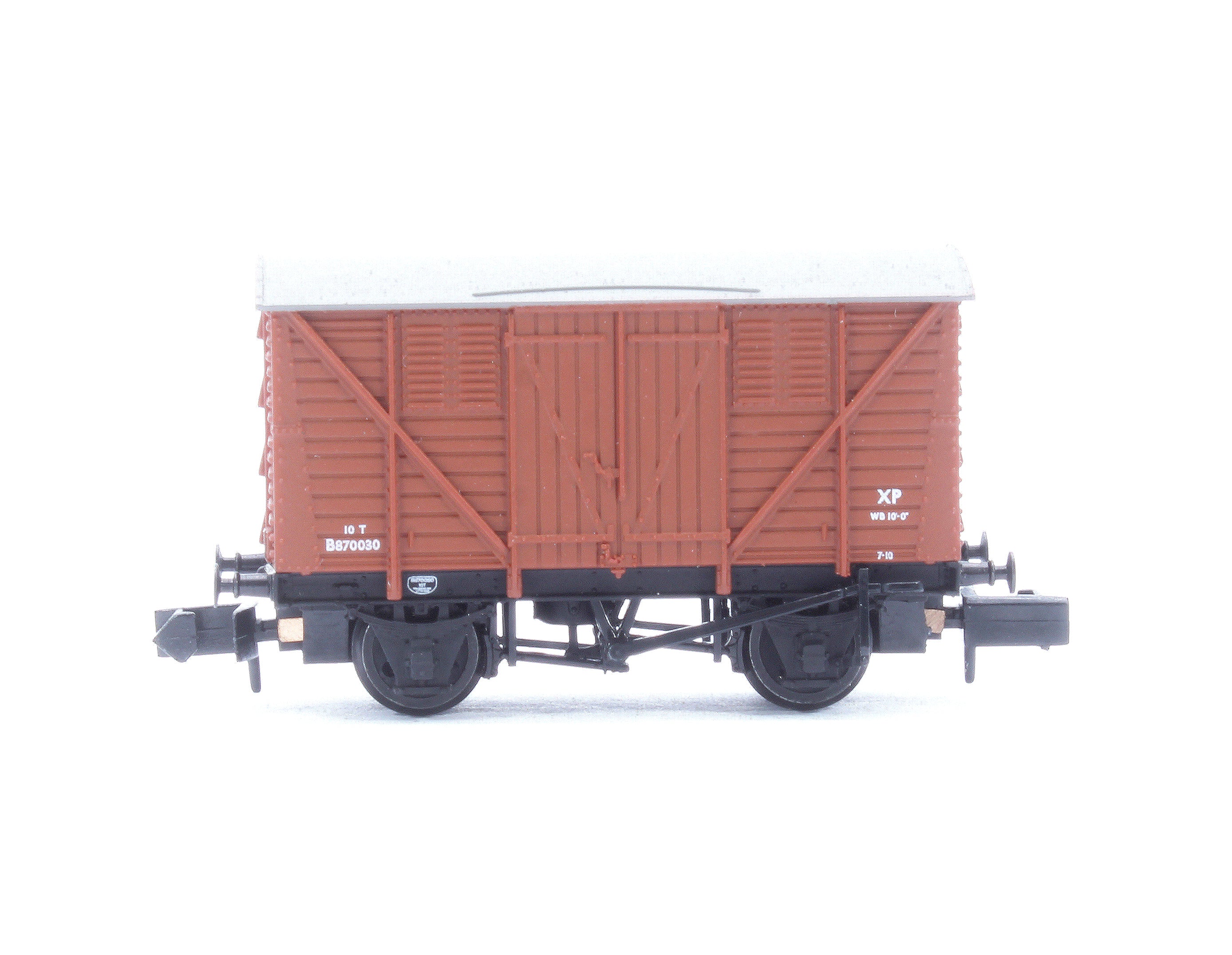 BR 10T Meat Van BR Bauxite (Early) No.B870030 - Image 2