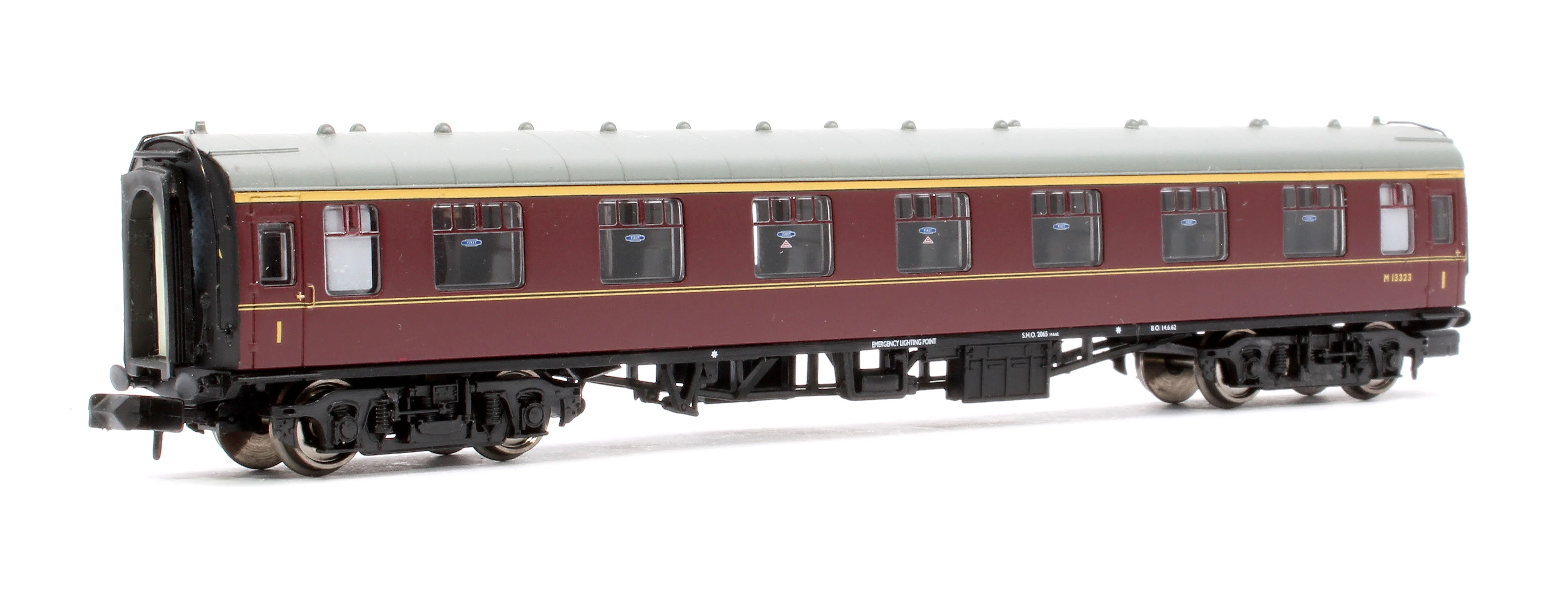 Pre-Owned 374-161A BR MK1 FK First Corridor Maroon No.M13323 - Image 3