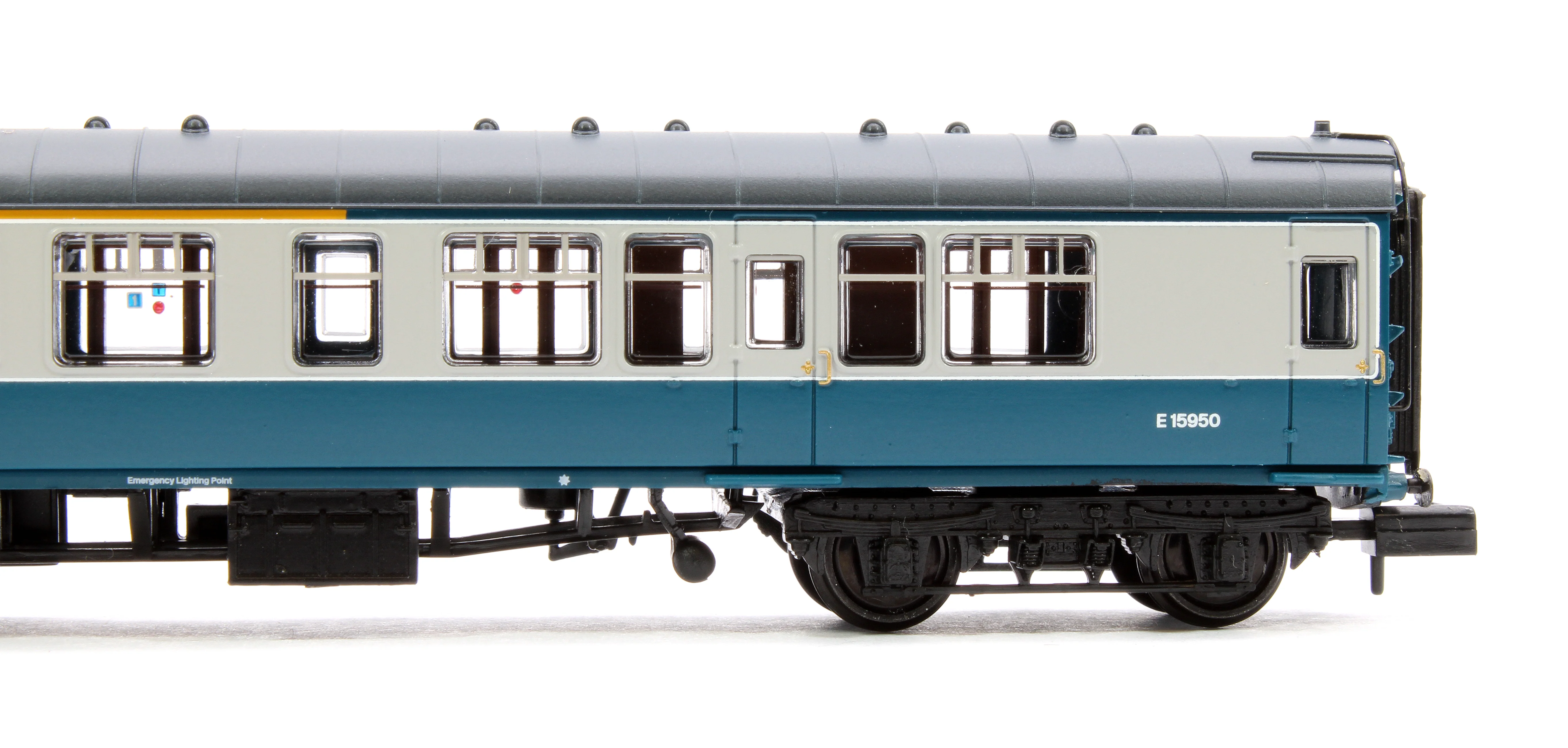 BR Mk1 CK Composite Corridor BR Blue & Grey No. E15950 - Image 4