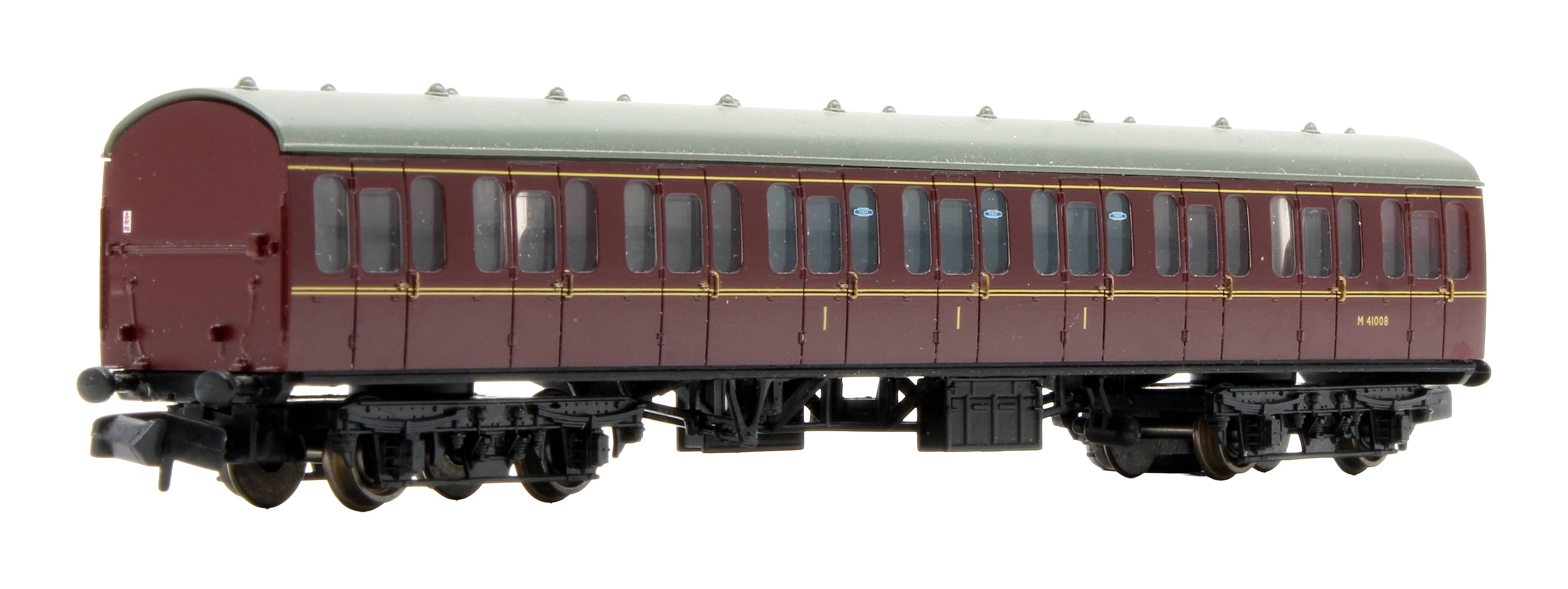 Pre-Owned 374-282B MK1 57ft Suburban Composite Maroon Coach 'W 41008'