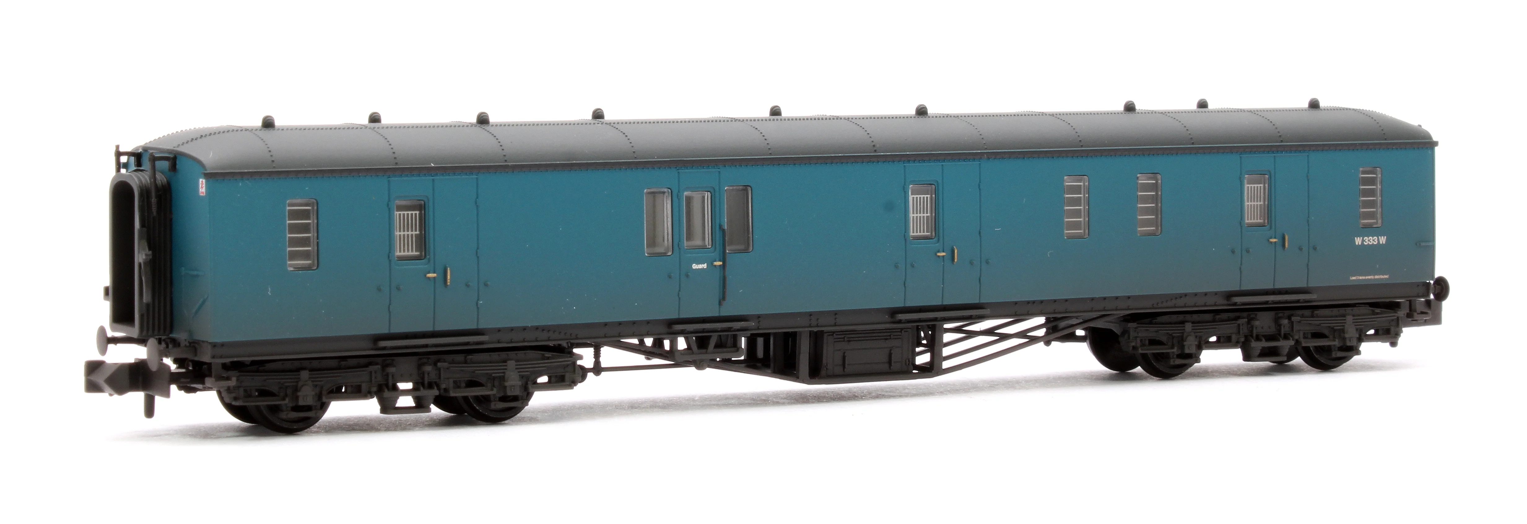 GWR Hawksworth Full Brake BR Blue W333W - Weathered - Image 3