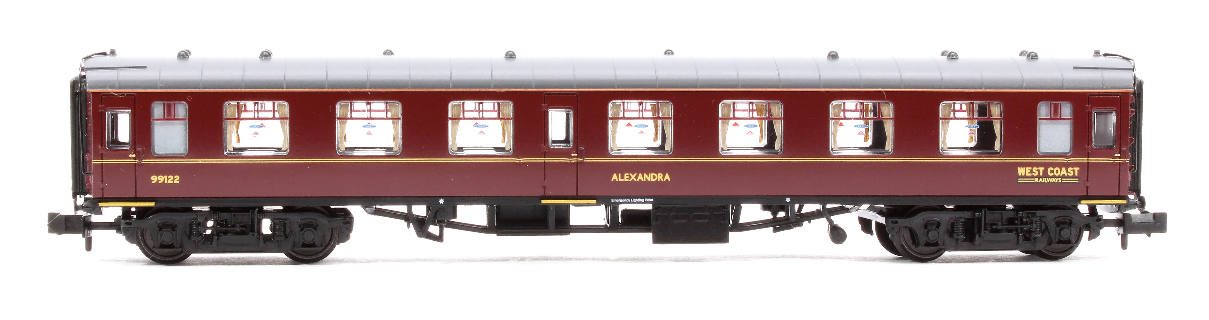 374-821A BR Mk1 FO First Open 'ALEXANDRA' WCRC Maroon No.99122 - Image 2