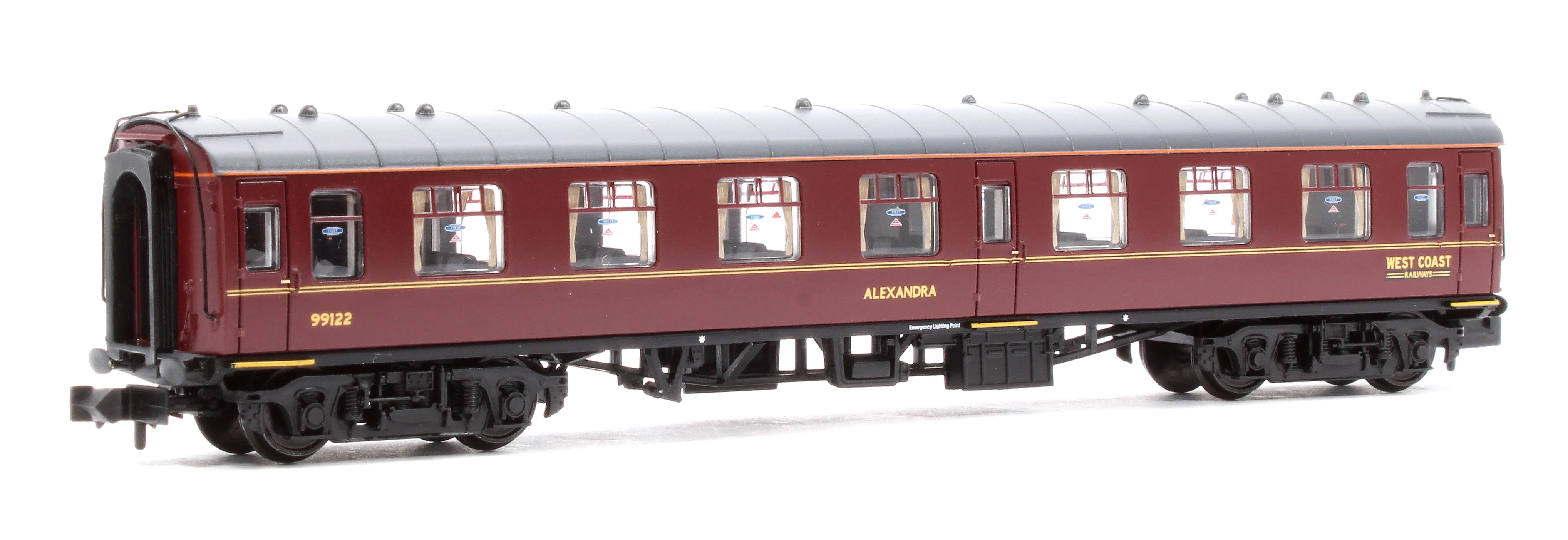 374-821A BR Mk1 FO First Open 'ALEXANDRA' WCRC Maroon No.99122 - Image 3