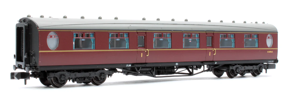 LNER Thompson First Corridor BR Maroon E11176E - Image 3