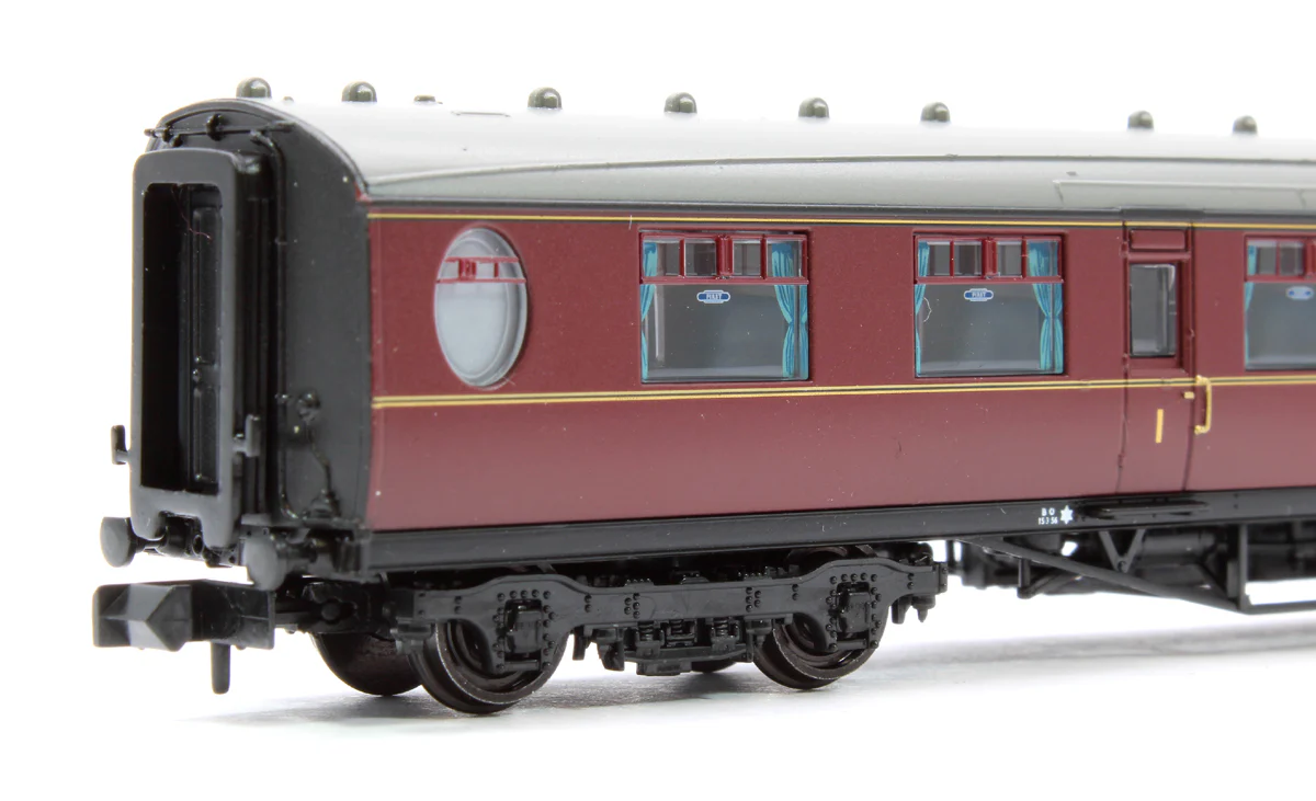 LNER Thompson First Corridor BR Maroon E11176E - Image 4