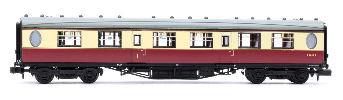 LNER Thompson Composite Corridor BR Crimson & Cream E1239E - Image 2