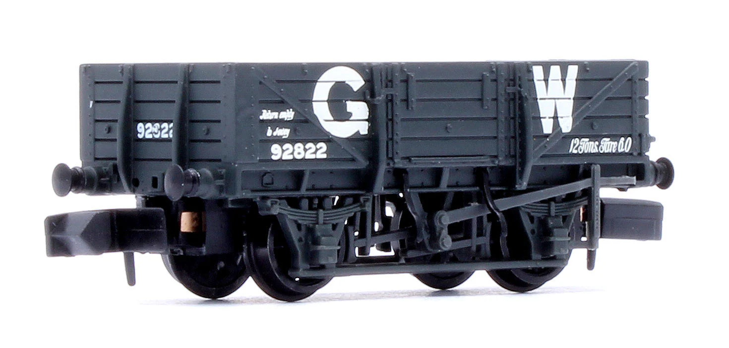 5 Plank China Clay Wagon GWR Grey No.92822 - Image 3