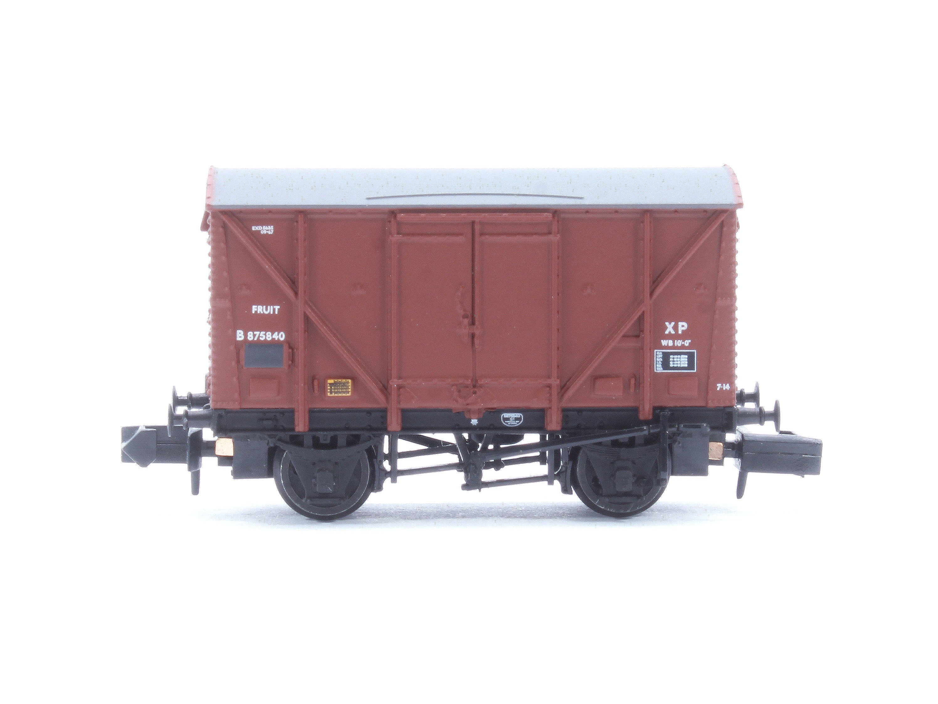 BR 12T Plywood Fruit Van BR Bauxite (Late) No.B875840 - Image 2