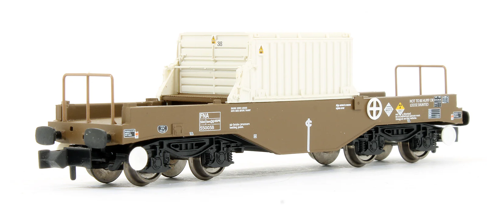 Pre-Owned 377-802 FNA Nuclear Flask Wagon with Sloping Floor 550038