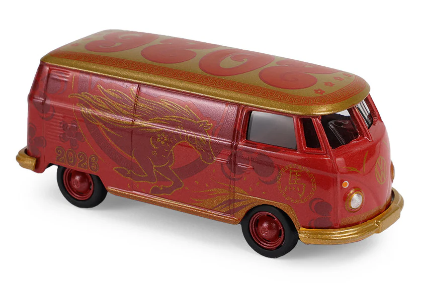 Volkswagen Type 2 Panel Van - Chinese Zodiac 2026 Year Of The Horse - Image 2