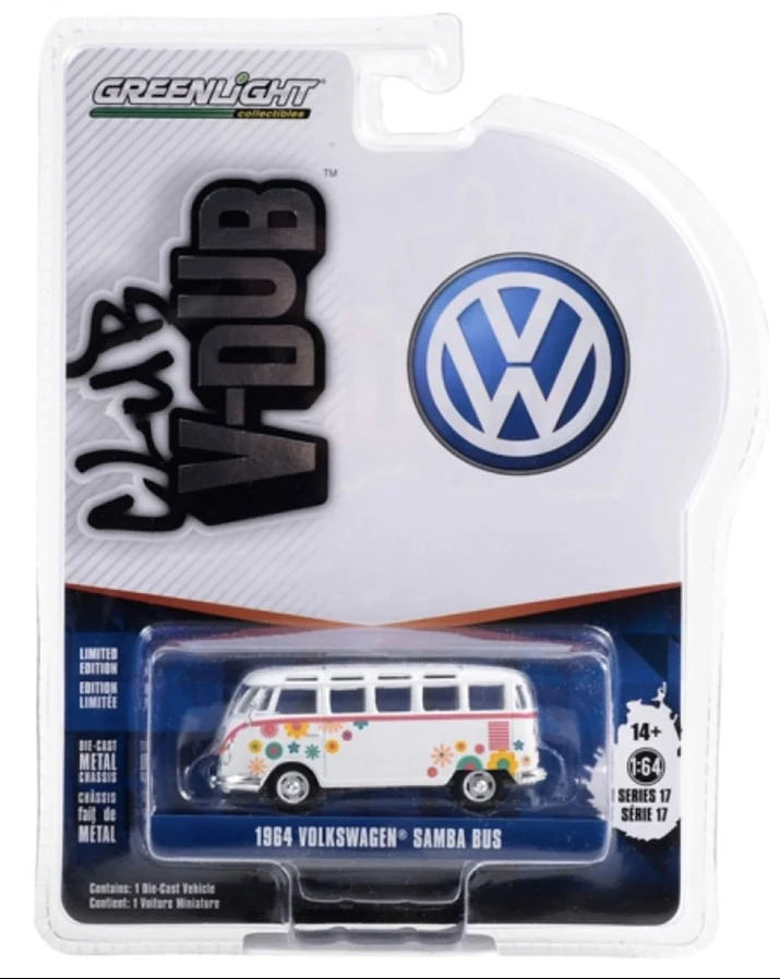 Club V-Dub Series 17 - 1964 VW Type 2 (T1) Samba Bus - Flower Power