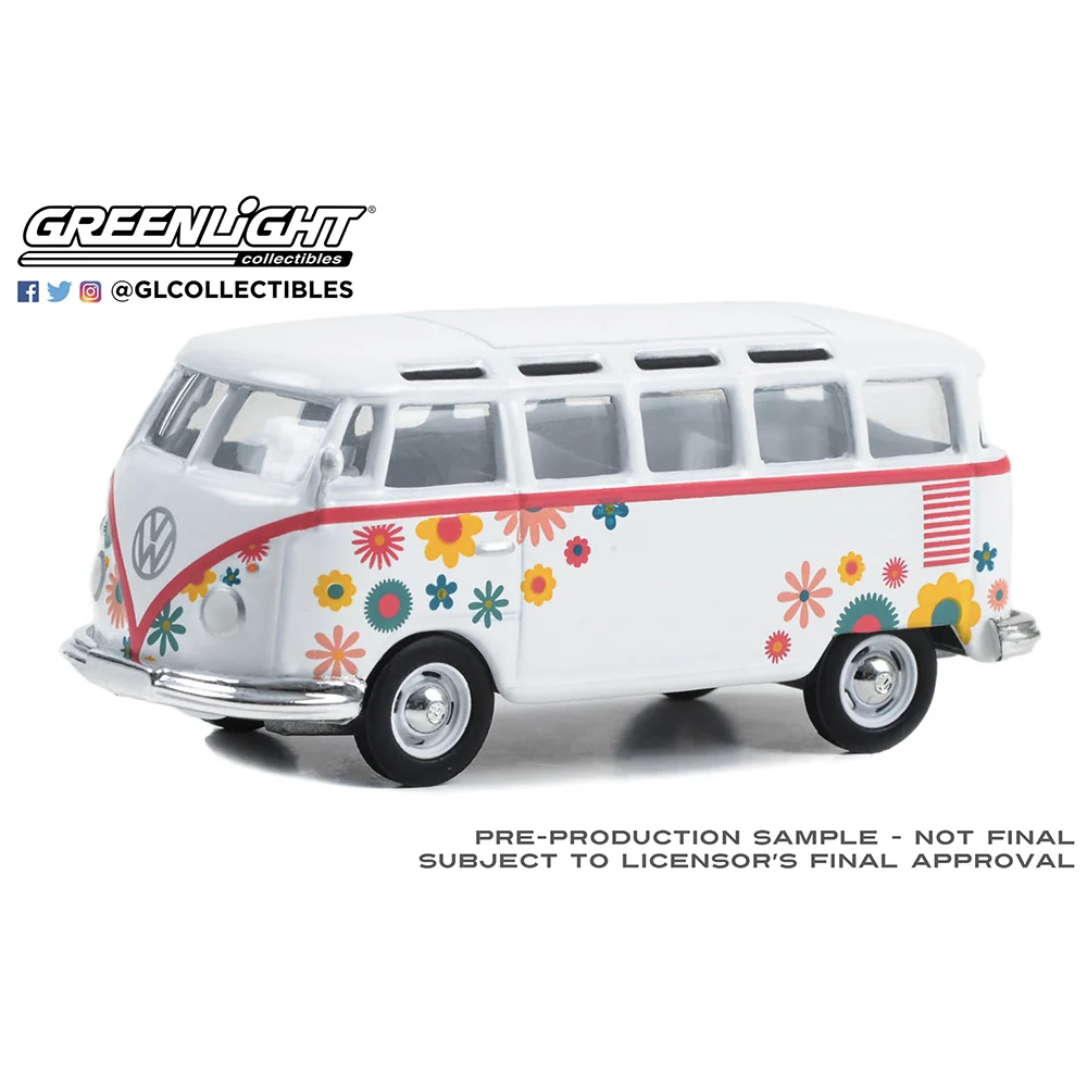 Club V-Dub Series 17 - 1964 VW Type 2 (T1) Samba Bus - Flower Power - Image 2