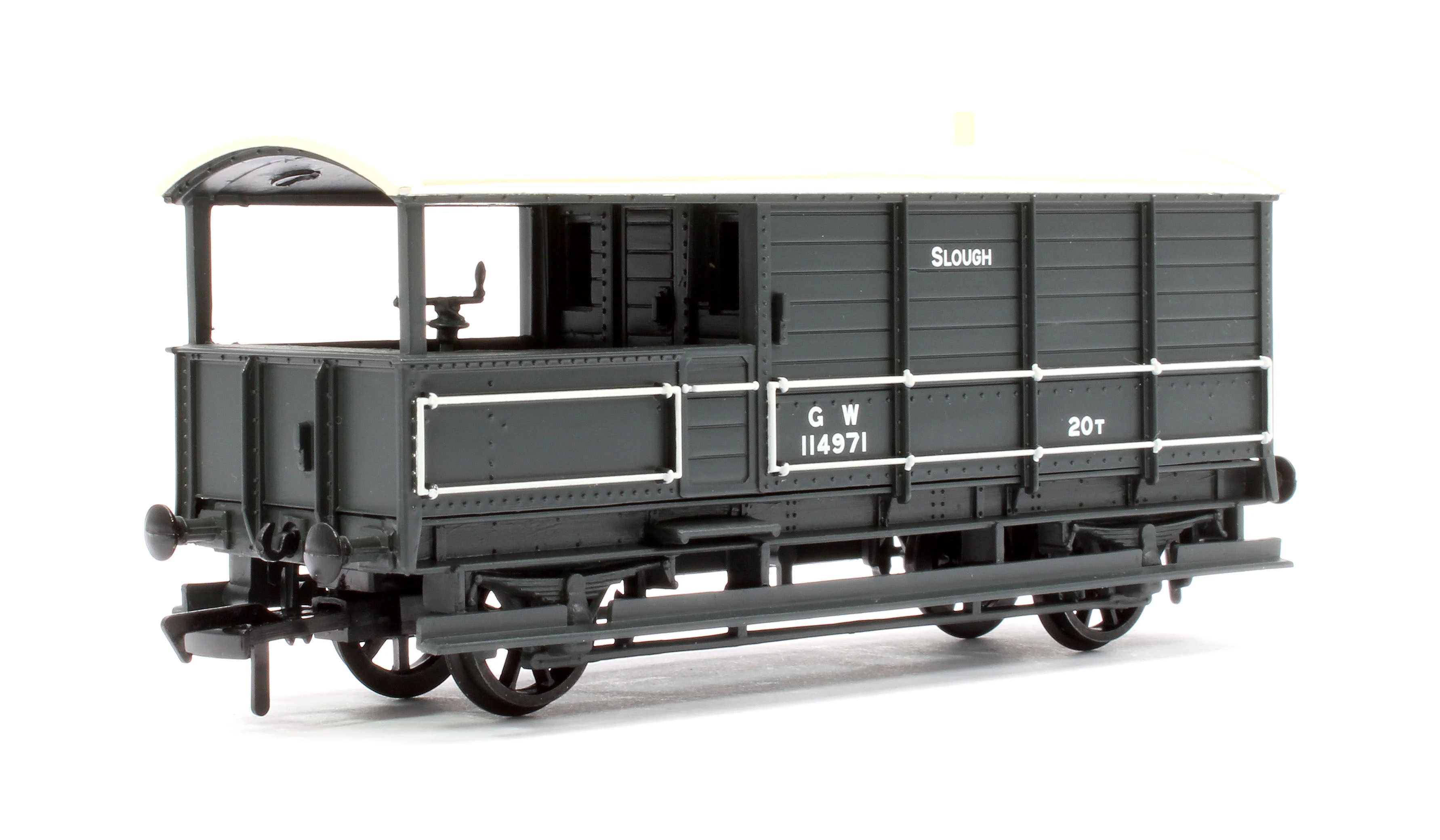 33-309A GWR 20T 'Toad' Brake Van GWR Grey 114971 - Image 3