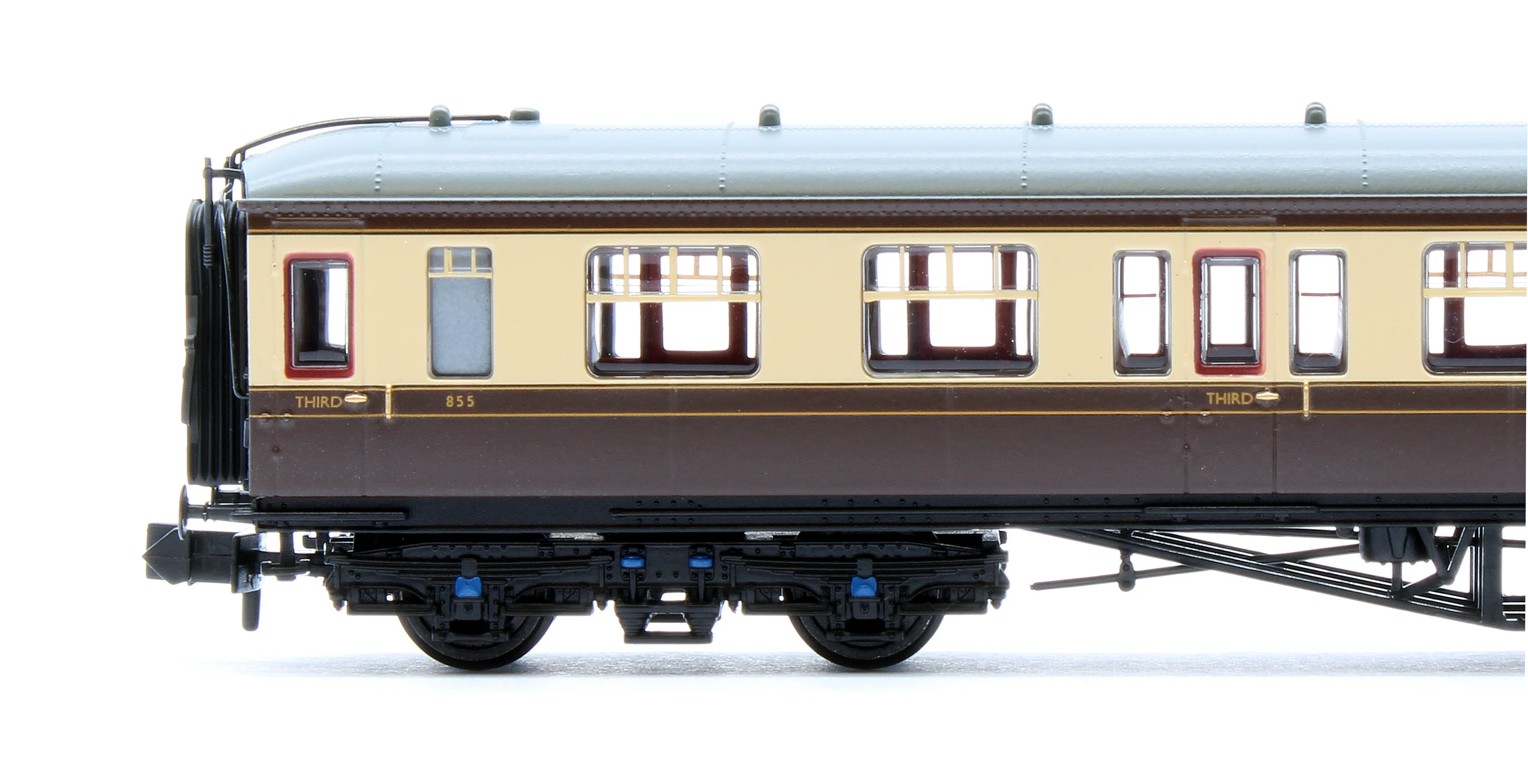 GWR Hawksworth Third Corridor GWR Chocolate & Cream No.855 - Image 4